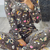 ست بلوز و شلوار مخمل زنانه - تصویر 6