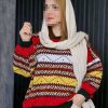 تونیک بافت سرخ پوستی - تصویر 4