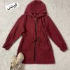 تونیک مخمل کبریتی - تصویر 5